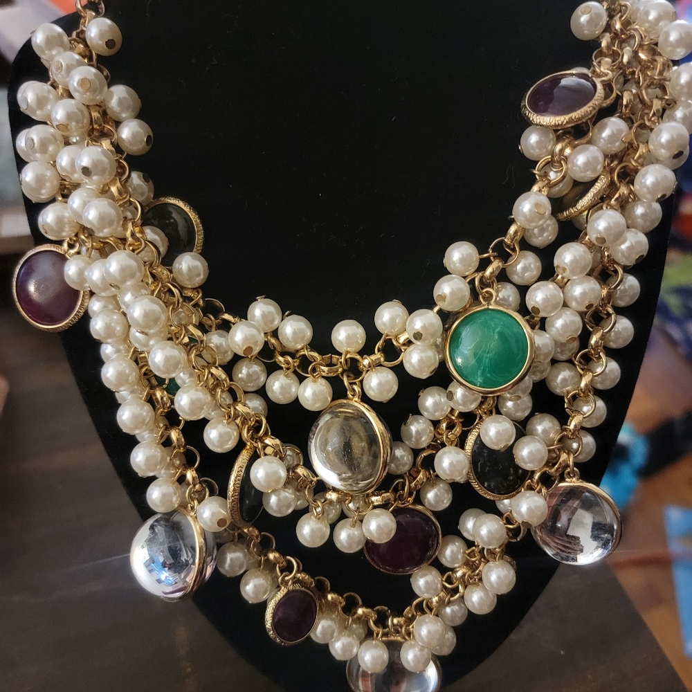 Pearl Statement Necklace